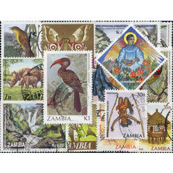 zambia stamp packet