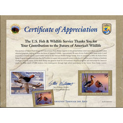 us stamp rw hunting permit jds12 fulvous whistling ducks 5 00 2004