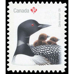 canada stamp 3022i common loon 2017