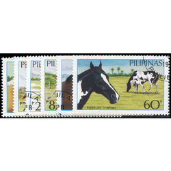 philippines stamp 1747a f philippine horses 1984