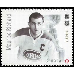 canada stamp 3027i maurice richard 2017