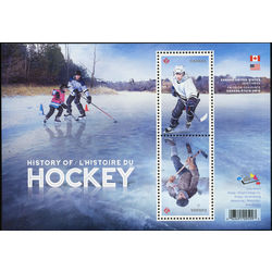 canada stamp 3039 history of hockey 1 70 2017