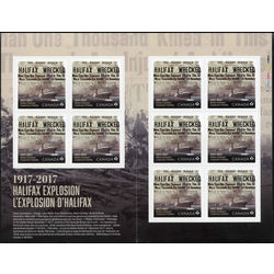 canada stamp 3050a halifax explosion 2017