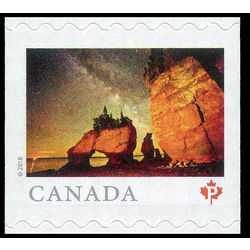 canada stamp 3063 from far and wide hopewell rocks nb 2018