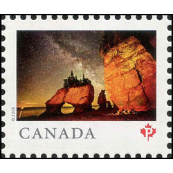 canada stamp 3056b from far and wide hopewell rocks nb 2018