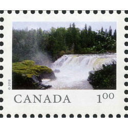 canada stamp 3056f from far and wide pisew falls pronvincial park mb 1 00 2018