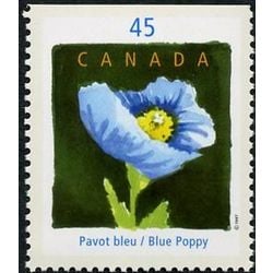 canada stamp 1638 blue poppy by claude a simard 45 1997