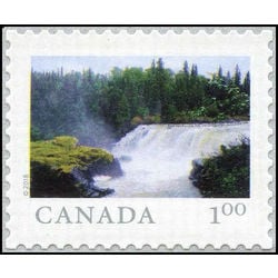 canada stamp 3070i from far and wide pisew falls pronvincial park mb 1 00 2018