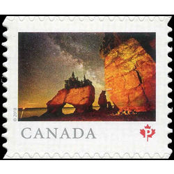 canada stamp 3074 from far and wide hopewell rocks nb 2018