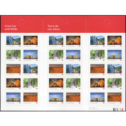 canada stamp bk booklets bk690 from far and wide 2018