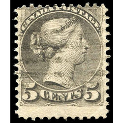 canada stamp 42xx queen victoria 5 1888 u vg 005
