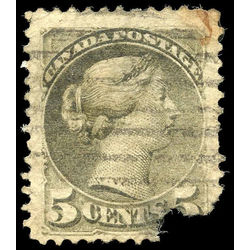 canada stamp 38xx queen victoria 5 1876 u fil 001
