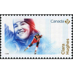 canada stamp 3079d clara hughes 2018