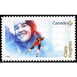 canada stamp 3083 clara hughes 2018