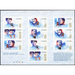 canada stamp 3084a women in winter sports 2018