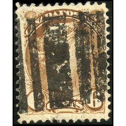 canada stamp 39xx queen victoria 6 1872 u vf 001