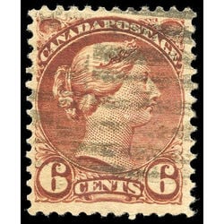 canada stamp 43xx queen victoria 6 1888 u vf 005