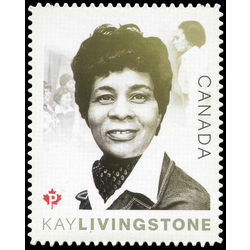 canada stamp 3085 kay livingstone 1918 1975 2018