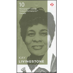 canada stamp 3085a kay livingstone 1918 1975 2018