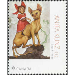 canada stamp 3092a best friends anita kunz o c 1956 2018