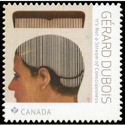 canada stamp 3097i it s not a streem of consciousness gerard dubois 1968 2018