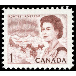 canada stamp 454f queen elizabeth ii northern lights 1 1967 m vfnh 001
