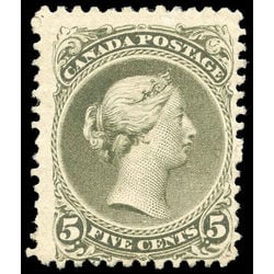 canada stamp 26iv queen victoria 5 1875
