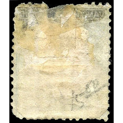 british columbia vancouver island stamp 6 queen victoria 10 1865 u fil 007