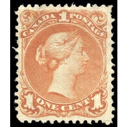 canada stamp 22b queen victoria 1 1868