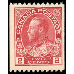 canada stamp 132iii king george v 2 1915 m vfnh 001