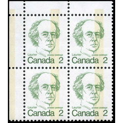 canada stamp 587 sir wilfrid laurier 2 1973 pb blank 001