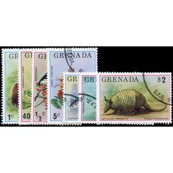 grenada stamp 692 698 fauna and flora 1976