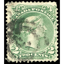 canada stamp 24 queen victoria 2 1868 u vf 013