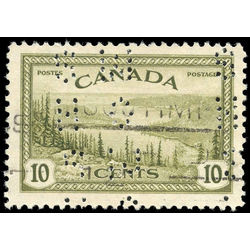 canada stamp o official o269 great bear lake 10 1946 u vf 001
