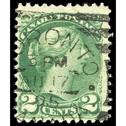 canada stamp 36 queen victoria 2 1872 u f 006