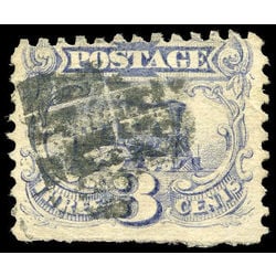 us stamp postage issues 114 locomotive ultramarine 3 1869 u 002