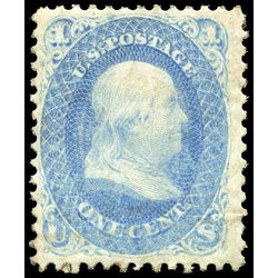 us stamp postage issues 63 franklin 1 1861 m 002