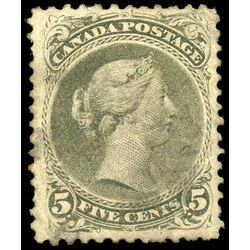 canada stamp 26iv queen victoria 5 1875 u vf 005