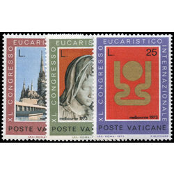 vatican stamp 531 3 40th international eucharistic congress melbourne 1973