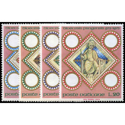 vatican stamp 541 4 millenium of prague latin episcopal see 1973