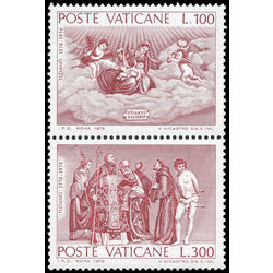 vatican stamp 591a titian painter 1976