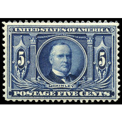 us stamp postage issues 326 mckinley 5 1904