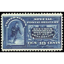 us stamp e special delivery e5 running messenger 10 1894