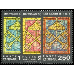 vatican stamp 638 40 keys of st peter and papal chamberlain s insignia 1978
