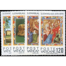 vatican stamp 648 51 900th anniversary of martyrdom of st stanislas 1979