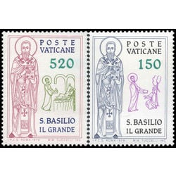 vatican stamp 652 3 st basil the great 1979