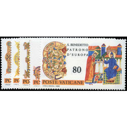 vatican stamp 668 72 st benedict of nursia patron saint of europe 1980