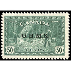 canada stamp o official o9 lumbering 50 1949 m vf 002