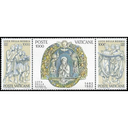 vatican stamp 709a luca della robbia sculptor 1982