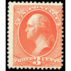 us stamp postage issues 214 washington 3 1887 m nh 002